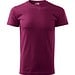 T-Shirt Herren Basic, S, fuchsia