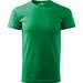 T-Shirt Herren Basic, S, grasgrün