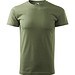 T-Shirt Herren Basic, S, khaki