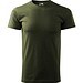 T-Shirt Herren Basic, S, military