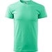 T-Shirt Herren Basic, S, minze