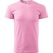 T-Shirt Herren Basic, S, rosa