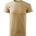 T-Shirt Herren Basic, S, sand