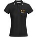 Tamil Sport Poloshirt für Damen, schwarz, L
