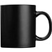 Tasse aussen schwarz, innen farbig, weiss