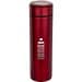 Taylor 450 ml Doppelwand Isolierflasche aus Edelstahl mit Teesieb, rot