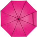 Teleskop-Taschenschirm aus Polyester mit Schutzhülle, pink