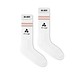 Mr. Socks Tennissocken, White / Peach Pantone 489 C