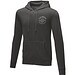Theron Hoodie mit Reißverschluss für Herren, storm grey, M