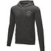 Theron Hoodie mit Reißverschluss für Herren, storm grey, XL