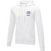 Theron Hoodie mit Reißverschluss für Herren, weiss, M