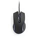 THORNE MOUSE RGB. Gaming-Maus mit 1.5 m Kabel und RGB-LED-Leuchten aus ABS, Schwarz