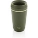 Topl-Becher aus rec. Kunststoff mit 360-Grad-Deckel 354ml, grün