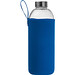Trinkflasche mit Neoprensleeve 1,0 l, blau