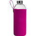 Trinkflasche mit Neoprensleeve 1,0 l, pink
