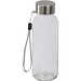 Trinkflasche mit Sleeve aus Neopren, 300 ml, weiss