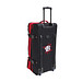 Trolley-Reisetasche BoGi XL,rot, schwarz