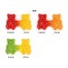 Trolli Team Gummibärchen Premium, recyclingfähiges Papier weiß, inkl. Druck