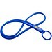 Tubyard Lanyard mit Band aus recyceltem Kunststoff, Ozeanblau