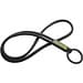 Tubyard Lanyard mit Band aus recyceltem Kunststoff, schwarz