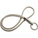 Tubyard Lanyard mit elastischem Band, kaffeebraun