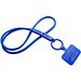 Tubyard Lanyard mit Telefonhalterung und Band aus recyceltem Kunststoff, Ozeanblau