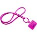 Tubyard Lanyard mit Telefonhalterung und Band aus recyceltem Kunststoff, rosa
