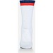 Two Tone Tennissocken, 37-41, White / Navy / Red