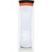 Two Tone Tennissocken, 42-46, White / Black / Orange