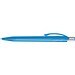 uma® BEAT transparent Druckkugelschreiber, hellblau