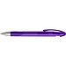 uma® LOOK grip transparent SI Druckkugelschreiber, violett