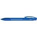 uma® OMEGA grip transparent Druckkugelschreiber, blau