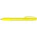 uma® OMEGA grip transparent Druckkugelschreiber, gelb