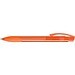 uma® OMEGA grip transparent Druckkugelschreiber, orange
