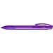 uma® OMEGA grip transparent Druckkugelschreiber, violett
