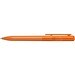 uma® RECYCLED PET PEN CHANGE transparent Drehkugelschreiber, orange