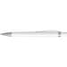uma® RECYCLED PET PEN CORE F SI Druckkugelschreiber, weiss