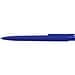 uma® RECYCLED PET PEN PRO K transparent GUM Druckkugelschreiber, dunkelblau