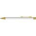 uma® STRAIGHT GO Druckkugelschreiber, weiss