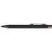 uma® STRAIGHT GUM B Druckbleistift, schwarz