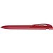 uma® YES transparent Druckkugelschreiber, rot