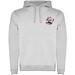Urban 280 g/m² Kapuzenpullover für Herren, aschweiß-melange, 3XL