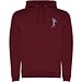 Urban 280 g/m² Kapuzenpullover für Herren, granatrot, S