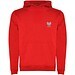 Urban 280 g/m² Kapuzenpullover für Kinder, rot, 11/12