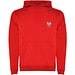 Urban 280 g/m² Kapuzenpullover für Kinder, rot, 9/10