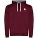 Urban Kapuzenpullover für Herren, Maroon rot, XS