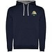 Urban Kapuzenpullover für Herren, Navy Blue/Marl Grey, M
