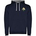 Urban Kapuzenpullover für Herren, Navy Blue/Marl Grey, XL
