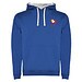 Urban Kapuzenpullover für Herren, Royalblau/weiß, M