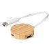 USB Hub MULTIPLIER CIRCLE,braun